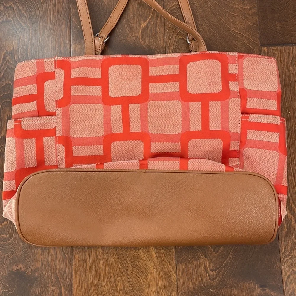 Nine West Red Geometric Shoulder Bag